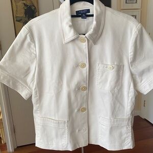 Chaps Women's Short Sleeve Jacket